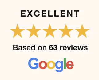 Excellent Google rating based on 63 reviews for Mel England Makeup in Harrogate