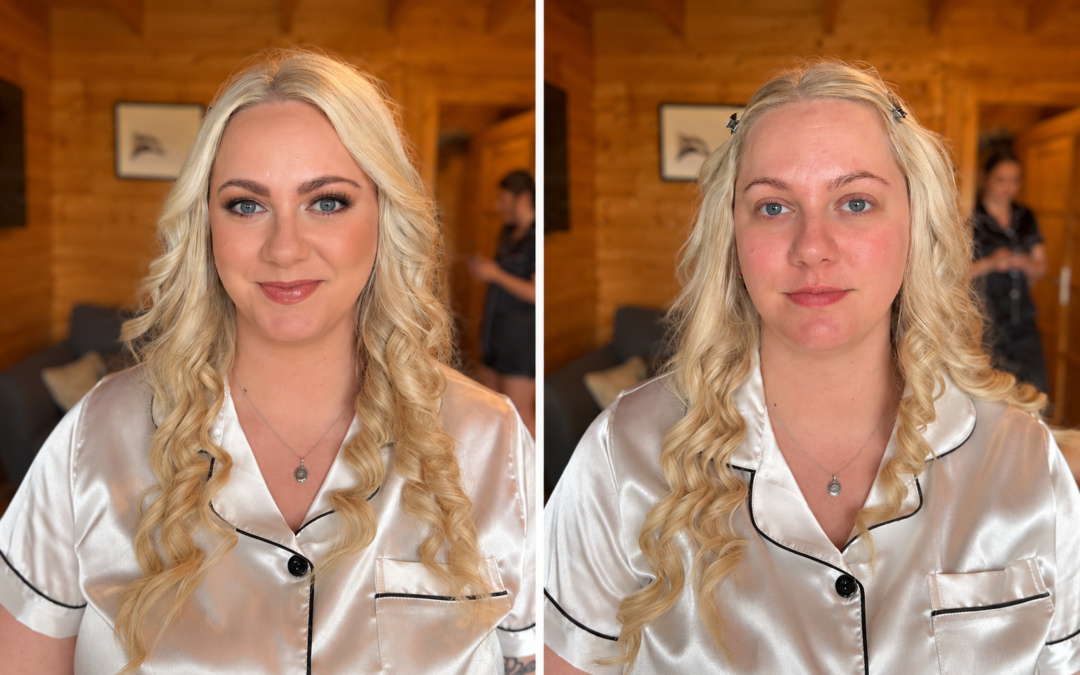 Wedding makeup that feels like you: a little calm on your wedding morning